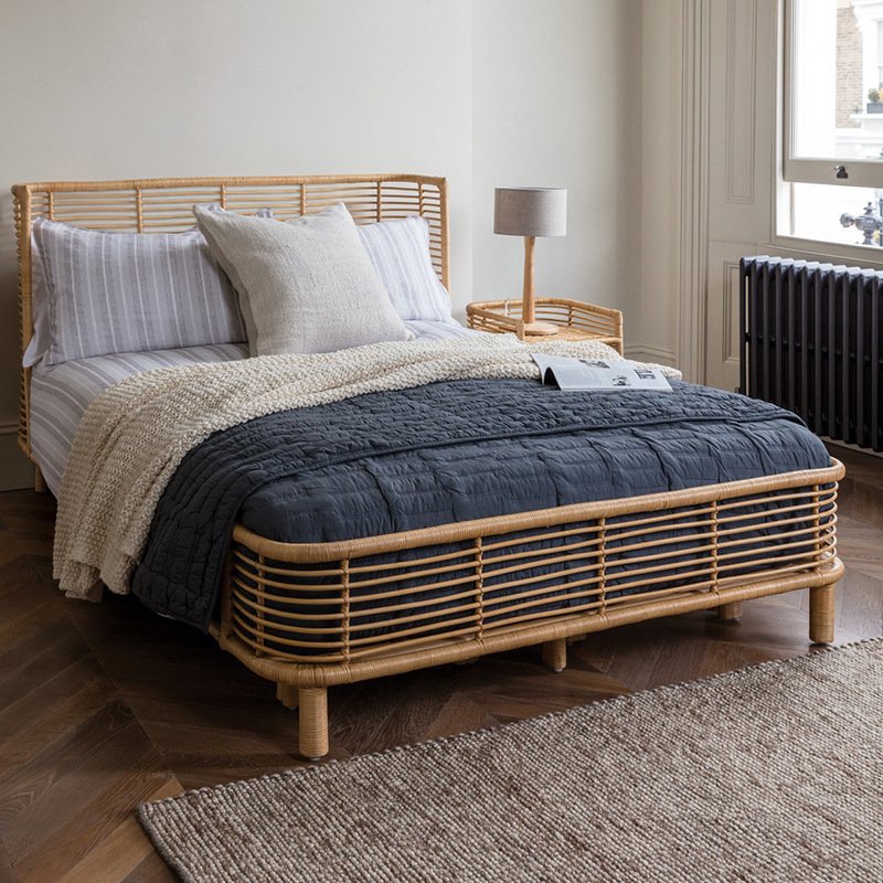 nordic rattan bed nordic rattan bed