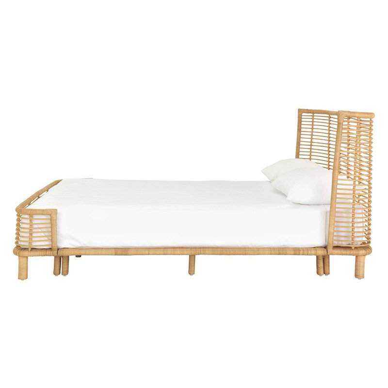 nordic rattan bed nordic rattan bed