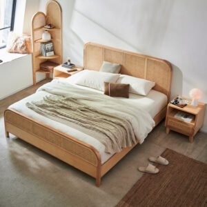 Solid Wood Bed