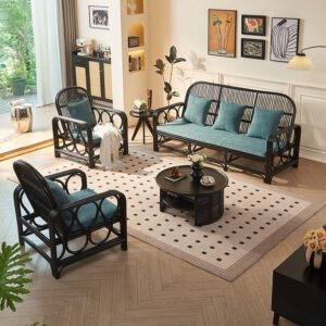 french three seater sofa