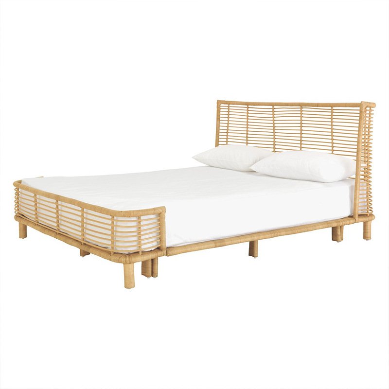 nordic rattan bed nordic rattan bed
