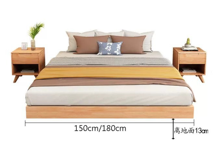 Nordic Small-Space Tatami Bed - 图片 4