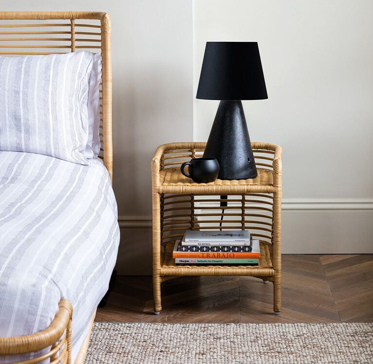 nordic rattan bed nordic rattan bed