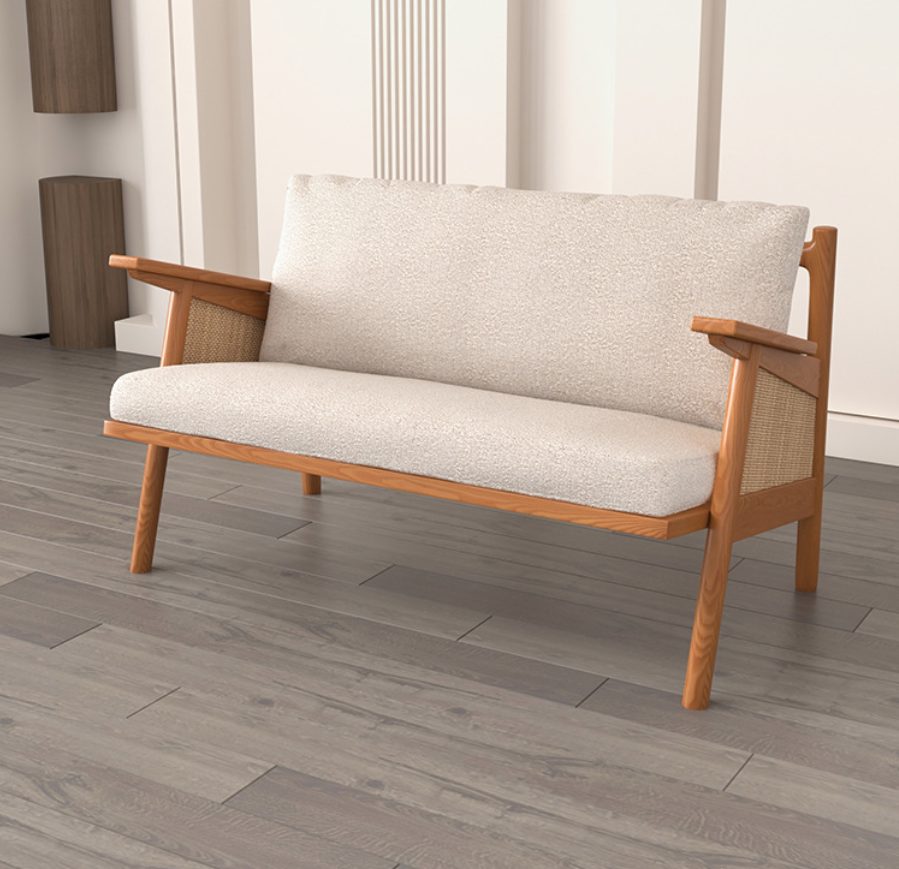 wabi sabi style southeast asian solid wood rattan sofa wabi sabi style southeast asian solid wood rattan sofa