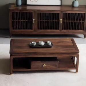 new chinese style solid wood coffee table