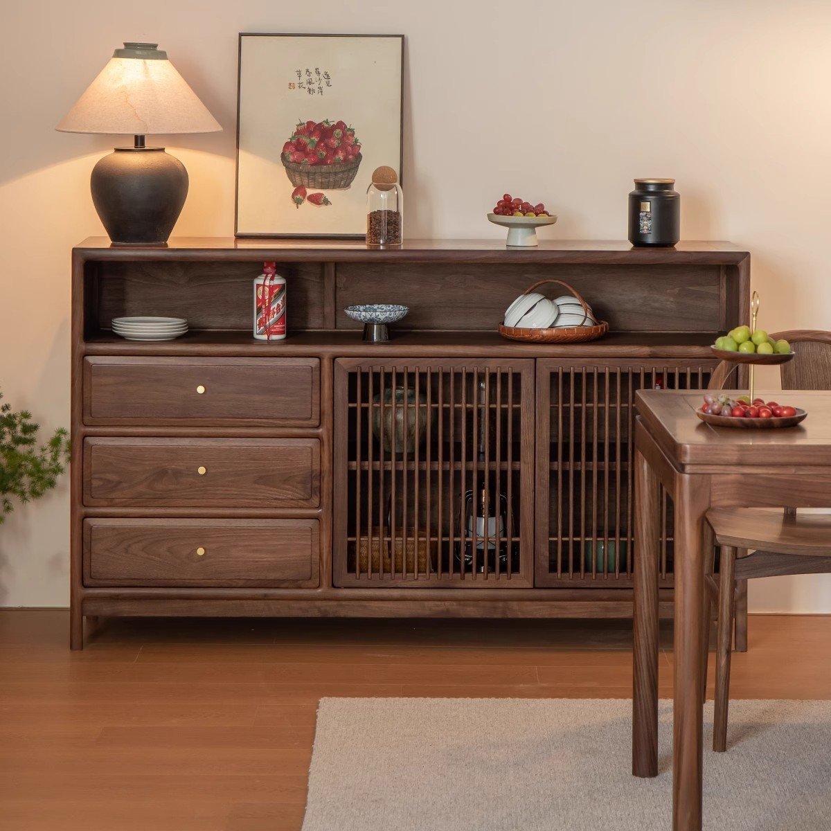 new chinese style solid walnut sideboard zen entryway cabinet new chinese style solid walnut sideboard zen entryway cabinet