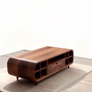 new chinese style black walnut coffee table / solid wood tea table