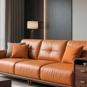 new chinese style straight row sofa