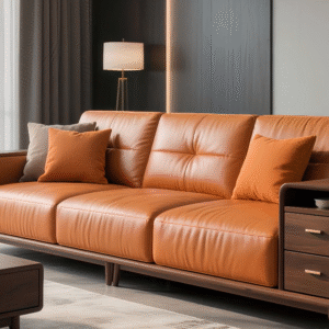 new chinese style straight north american black walnut wood sofa