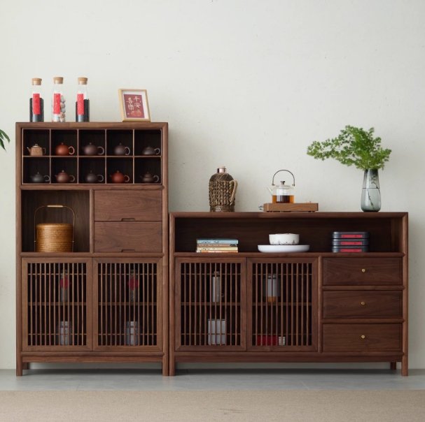 new chinese style solid walnut sideboard zen entryway cabinet new chinese style solid walnut sideboard zen entryway cabinet