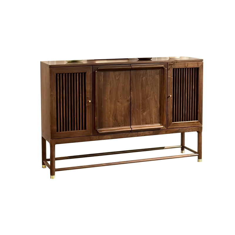 new chinese style solid black walnut sideboard new chinese style solid black walnut sideboard