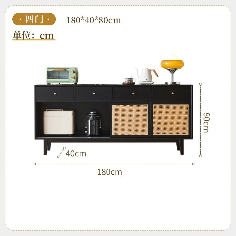 rattan dining cabinet - 图片 13