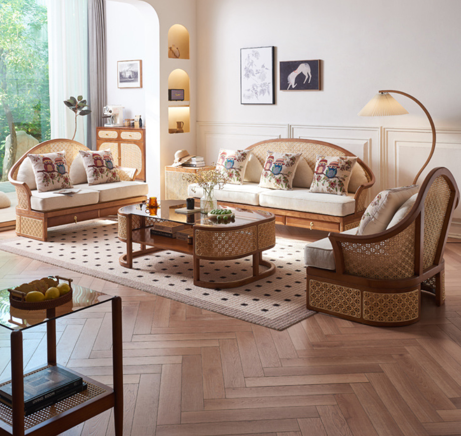 neo chinese style solid wood sofa set neo chinese style solid wood sofa set