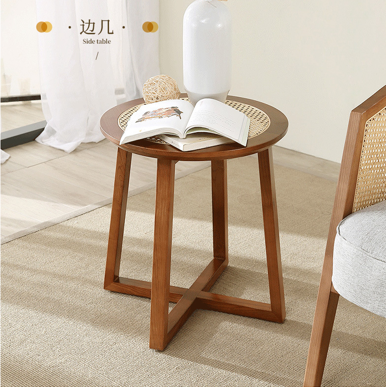 solid wood lazy sofa chair - 图片 4