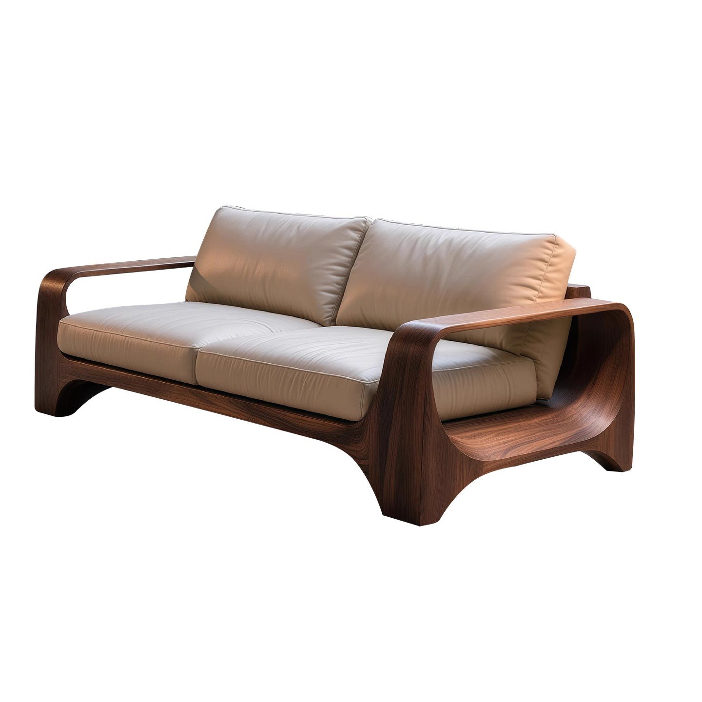 new chinese style black walnut solid wood sofa new chinese style black walnut solid wood sofa