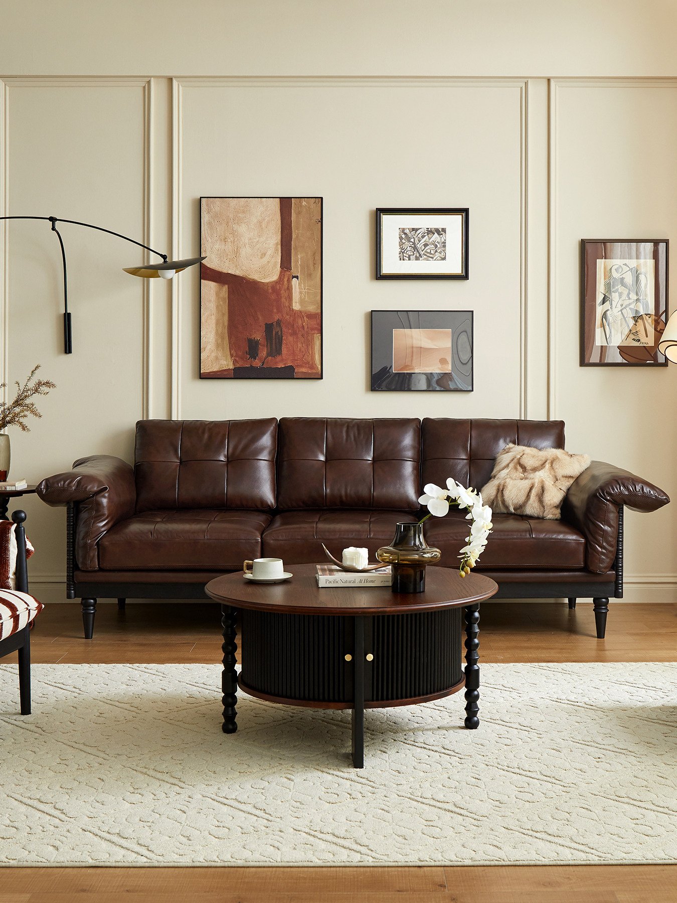 french retro genuine leather solid wood sofa french retro genuine leather solid wood sofa