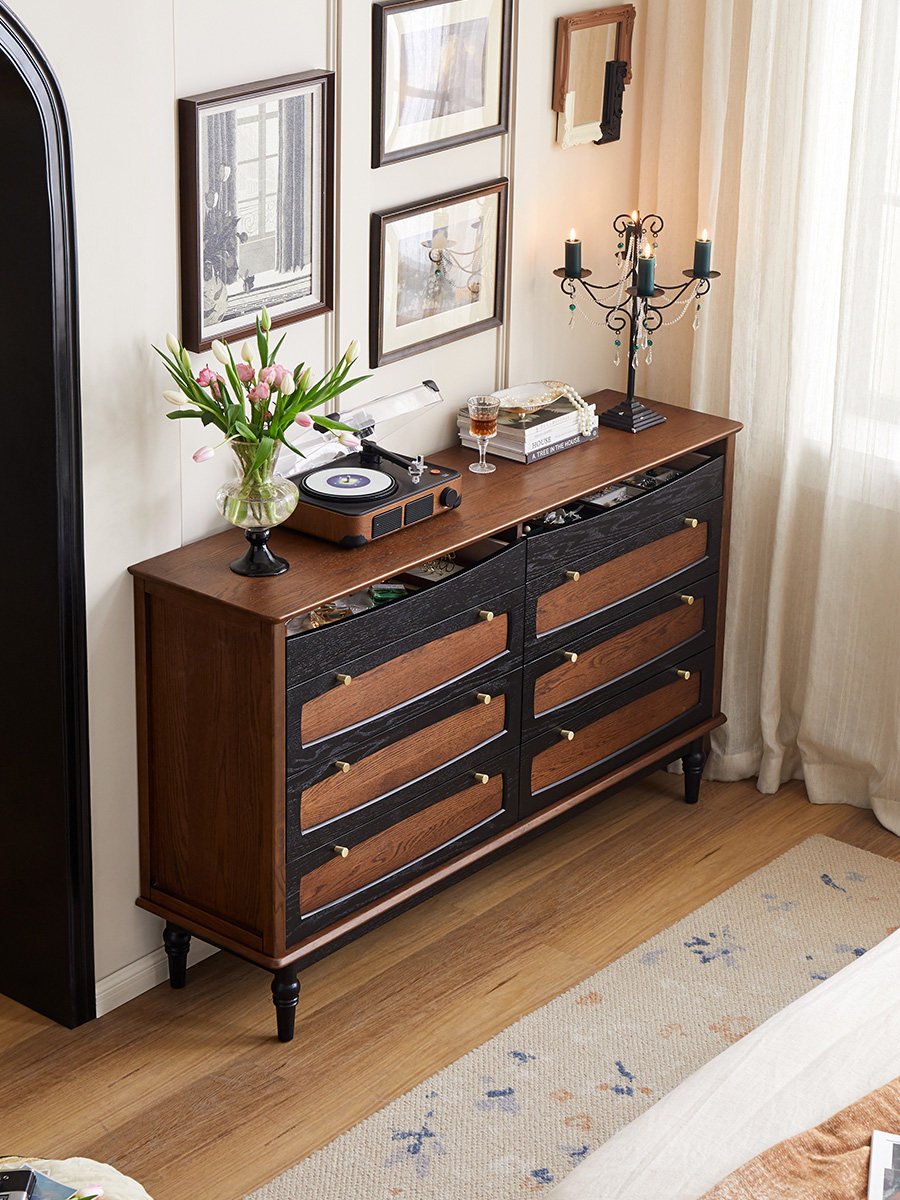 mid century modern solid wood 8 drawer chest mid century modern solid wood 8 drawer chest