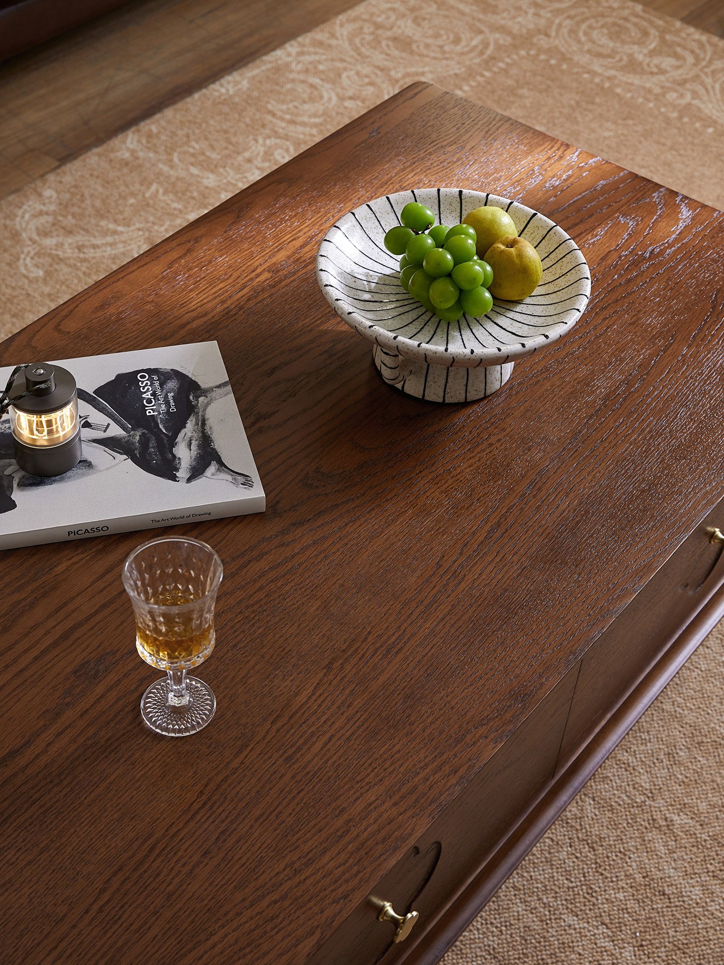 mid century style solid wood coffee table mid century style solid wood coffee table