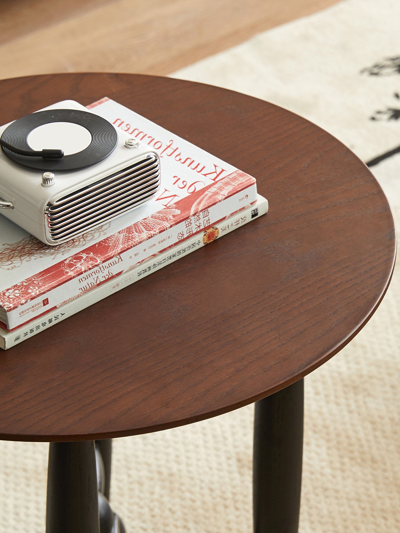 mid‑century style solid wood coffee table and tea table set mid‑century style solid wood coffee table and tea table set