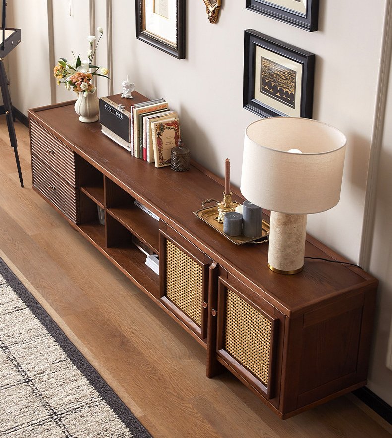 mid century solid wood tv stand mid century solid wood tv stand