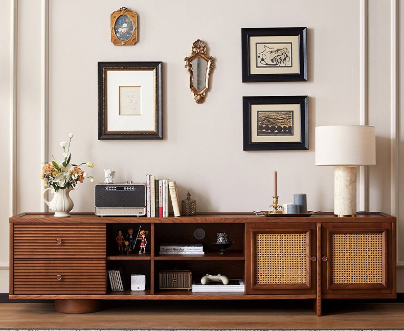 mid century solid wood tv stand mid century solid wood tv stand