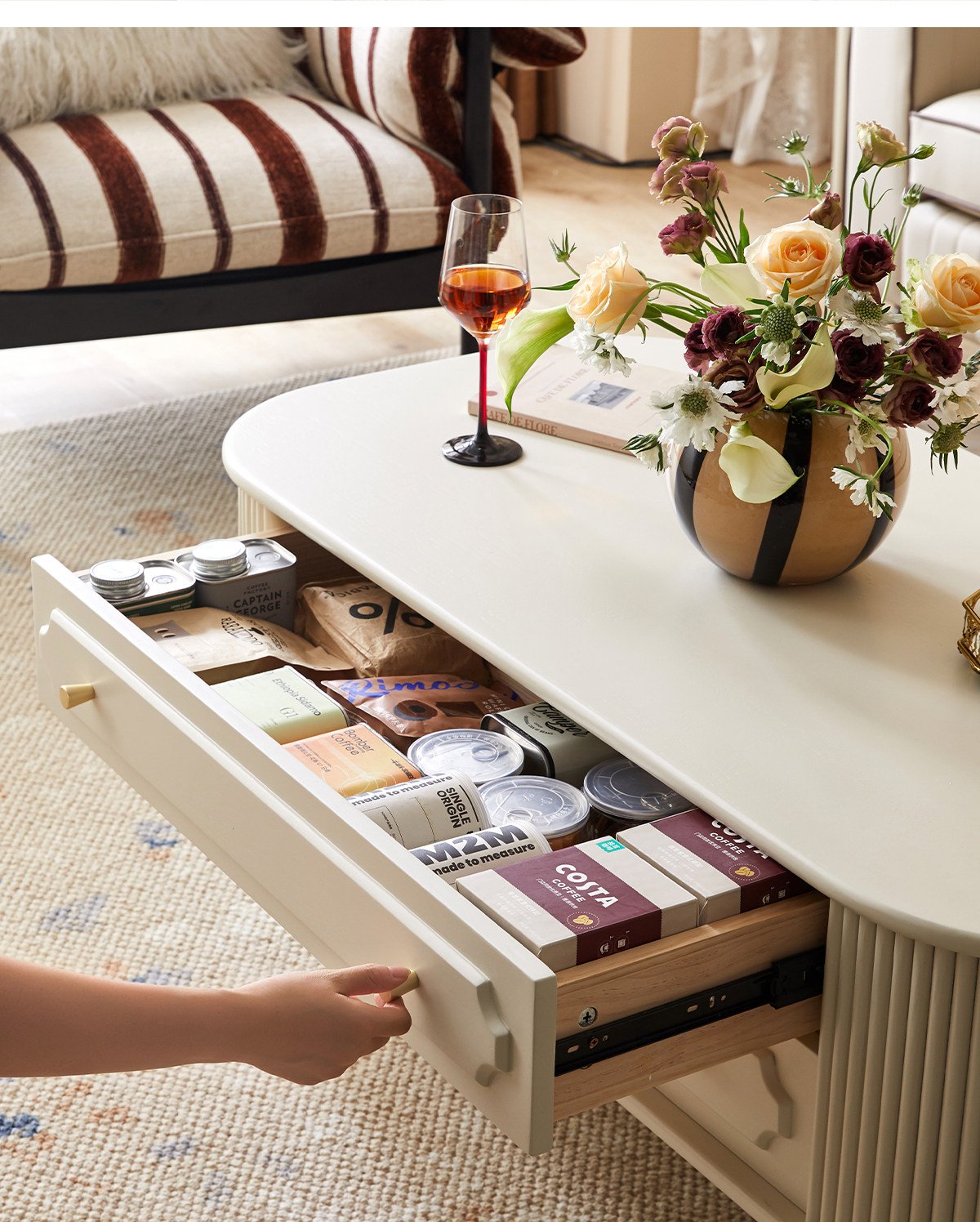 french retro cream style solid wood coffee table french retro cream style solid wood coffee table