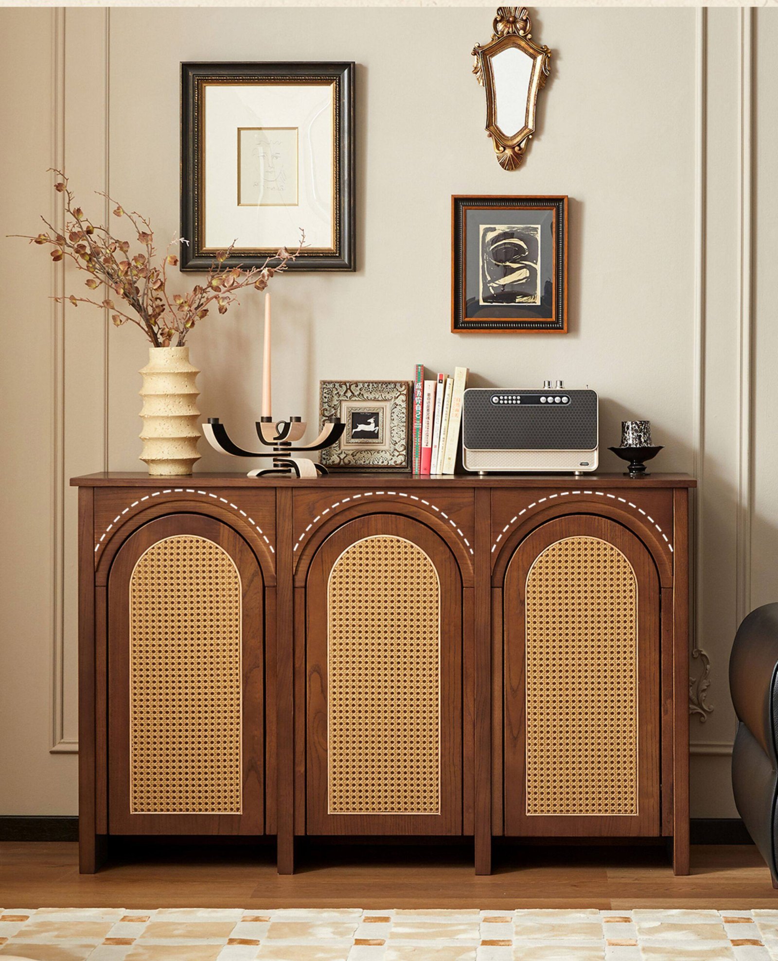 mid century style solid wood sideboard mid century style solid wood sideboard