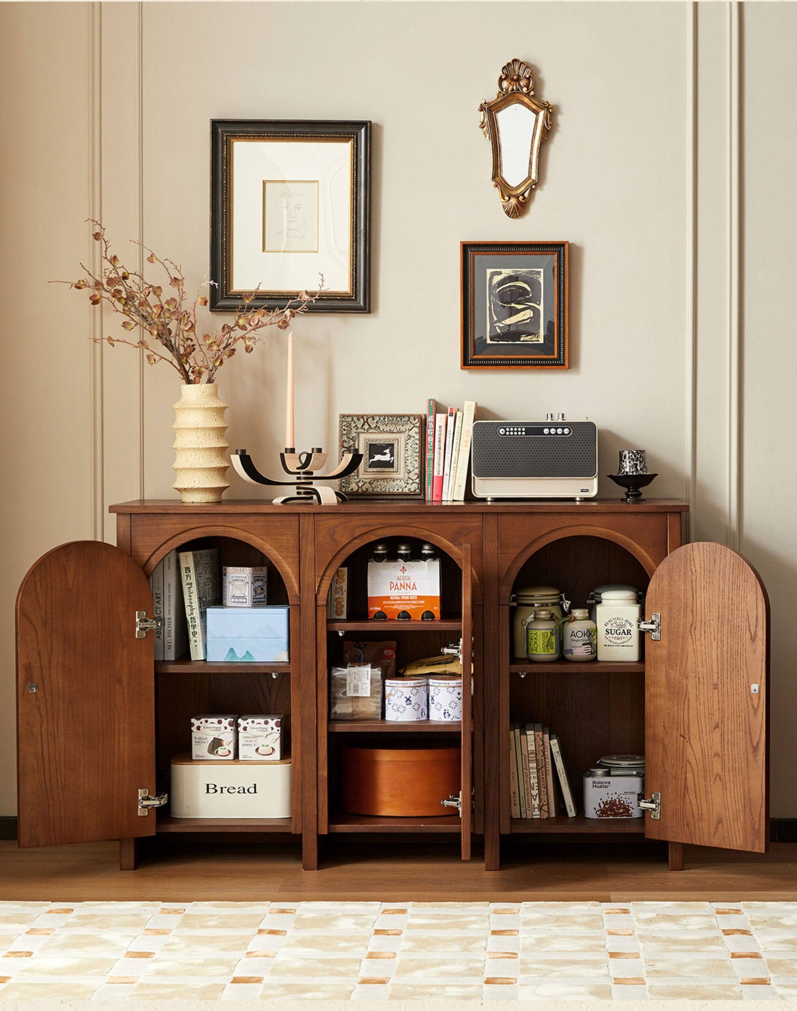 mid century style solid wood sideboard mid century style solid wood sideboard