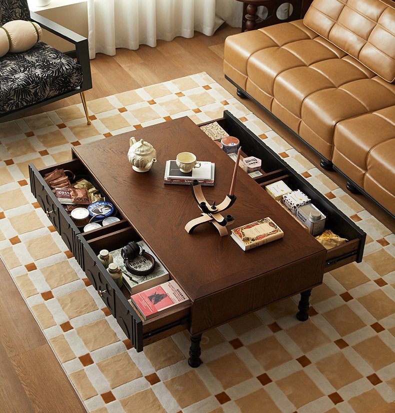 french mid century solid wood coffee table french mid century solid wood coffee table