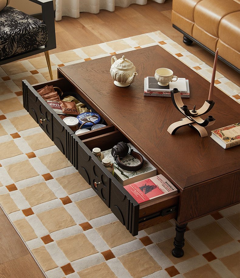 french mid century solid wood coffee table french mid century solid wood coffee table