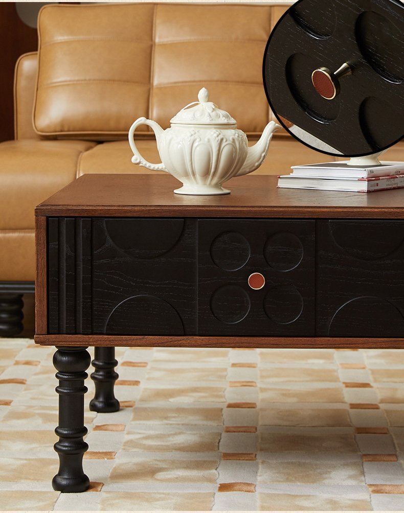 french mid century solid wood coffee table french mid century solid wood coffee table