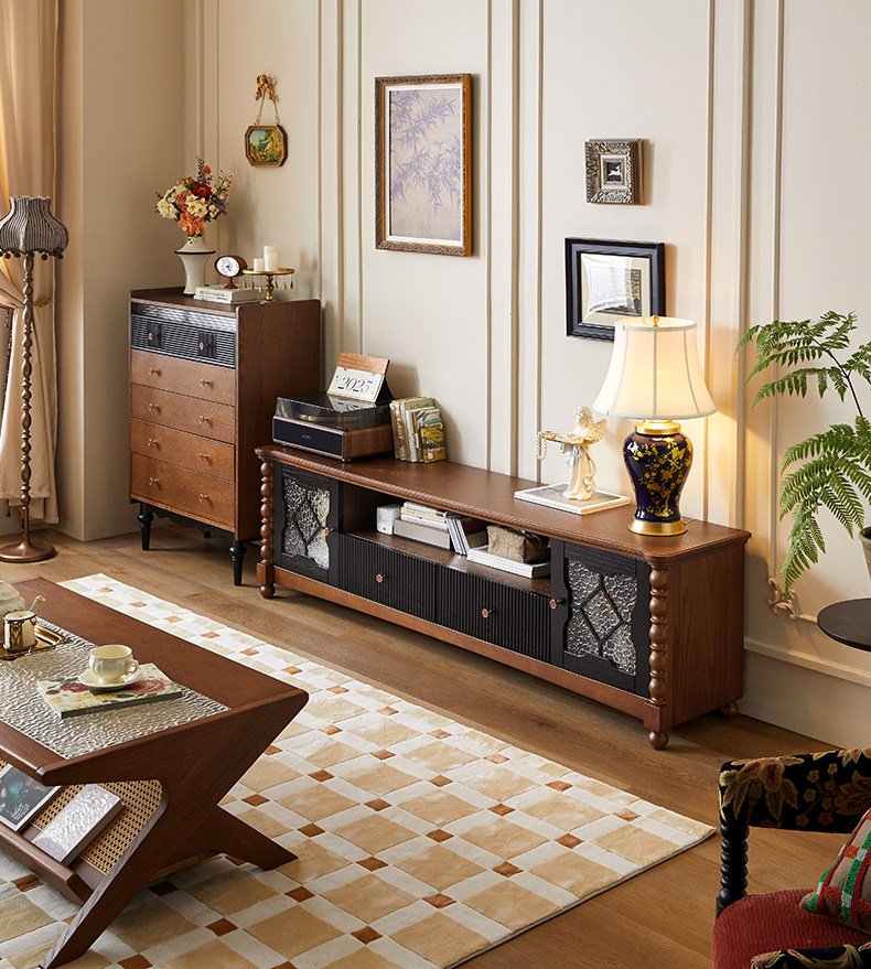 mid century solid wood tv stand mid century solid wood tv stand