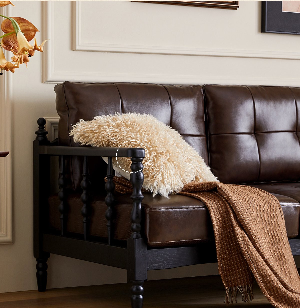 french retro genuine leather solid wood sofa french retro genuine leather solid wood sofa